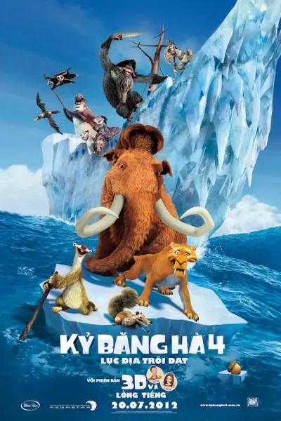 Kỷ Băng Hà 4: Lục Địa Trôi Dạt